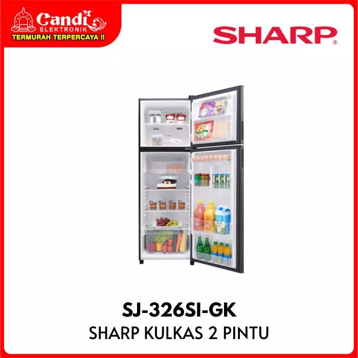 KULKAS 2 PINTU SHARP